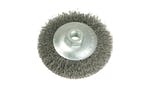 Image of Lessmann Conical Bevel Brush 100mm x M14 Bore, 0.35 Steel Wire