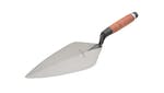 Image of Marshalltown 34 Wide London Brick Trowels Leather Handles