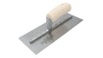 Image of Marshalltown M701S Notched Trowel V 3/16in Wooden Handle 11 x 4.1/2in