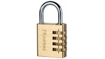 Master Lock Brass Finish Combination Padlocks