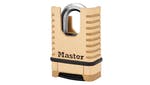 Master Lock Excell™ Closed Shackle Brass Combination 58mm Padlock