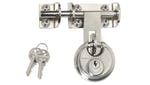 Image of Master Lock Hasp 116mm + Discus Padlock 60mm