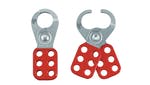 Image of Master Lock Lockout Standard Hasp 25mm Steel Red