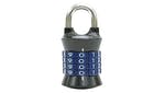 Image of Master Lock Tower 4-Digit 37mm Padlock Grey