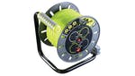 Image of Masterplug PRO-XT Open Cable Reel 240V 13A 4-Socket 25m