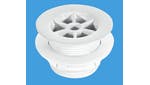 70Mm White Plastic Shower Waste