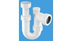 Image of Adjustable Inlet Tubular Swivel Anti-Syphon 'P' Trap