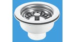 Basket Strainer Waste - Clicker