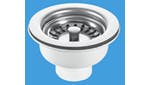 Basket Strainer Waste - Stemball Plug