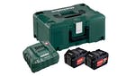 Image of Metabo Basic Li-ion Battery Set 18V 2 x 4.0Ah