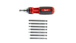 Milwaukee Hand Tools 10-in-1 Hex Ratchet Multi-Bit Screwdriver