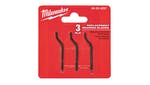 Image of Milwaukee Hand Tools Reaming Pen Replacement Blades (Pack 3)