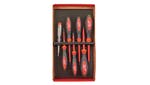 Milwaukee Hand Tools VDE Screwdriver Set, 7 Piece SL/PH/PZ/Tester