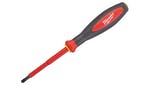 Image of Milwaukee Hand Tools VDE Screwdriver, Slotted/Pozidriv