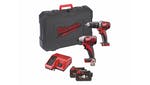 Milwaukee Power Tools M18 BPP2C-402 Twin Pack 18V 2 x 4.0Ah Li Ion