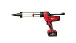 Milwaukee Power Tools C18 PCG/400T Transparent Tube Caulking Gun 400ml 18V 1 x 2.0Ah Li-ion