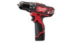 Image of Milwaukee Power Tools M12 BPD-202C Cordless Combi Drill 12V 2 x 2.0Ah Li-Ion