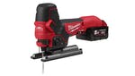 Milwaukee Power Tools M18 FBJS-502X FUEL™ Body Grip Jigsaw 18V 2 x 5.0Ah Li-ion