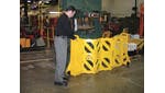 Miscellaneous 9S11 Portable Mobile Barrier Yellow