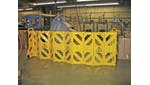 Miscellaneous 9S11 Portable Mobile Barrier Yellow