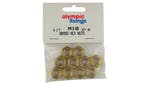 Image of Olympic Brass Hexagon Nut Small Pack