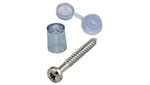 Olympic Roofing Cap M6 x 20 Clear + Screw