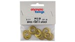 Olympic M6 Brass Form A Washer Small Pack