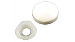 Olympic Screw Dome Caps & Washers White