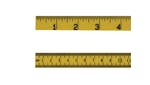 Image of R.S.T. Sybren Plastic Folding Rule 1m / 39in