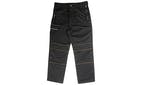 Image of Roughneck Clothing Black Multi Zip Work Trousers