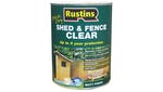 Image of Rustins Quick Dry Shed and Fence Clear Protector