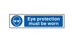 Image of Scan Eye Protection Must Be Worn - PVC 200 x 50mm