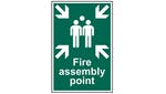 Image of Scan Fire Assembly Point - PVC 200 x 300mm