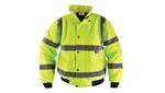 Image of Scan Hi-Vis Yellow Bomber Jacket