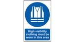 Image of Scan High Visibility Jackets Must Be Worn In This Area - PVC 200 x 300mm