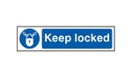 Scan Keep Locked - PVC 200 x 50mm