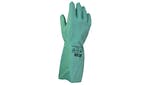 Scan Nitrile Gauntlets with Flock Lining Large (Size 9)