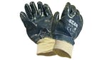 Scan Nitrile Knitwrist Heavy-Duty Gloves