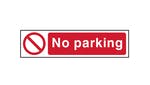 Image of Scan No Parking - PVC 200 x 50mm