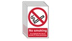 Image of Scan No Smoking In These Premises PVC 200 x 300mm