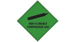 Scan Non Flammable Compressed Gas SAV - 100 x 100mm