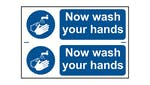 Image of Scan Now Wash Your Hands - PVC 300 x 200mm