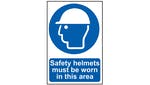 Image of Scan Sign: Safety Helmets Must Be Worn