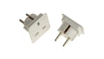 Image of SMJ European Travel Adaptor Twin Pack