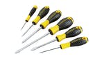 Image of Stanley Tools 0-60-208 Essential Screwdriver Set, 6 Piece SL/PH