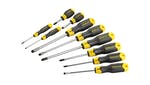 Image of Stanley Tools Cushion Grip Screwdriver Set, 10 Piece SL/PH