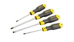 Image of Stanley Tools Cushion Grip Screwdriver Set, 4 Piece SL/PH