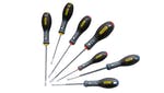 Image of Stanley Tools FatMax® Screwdriver Set, of 7 + Stubby Ratchet Screwdriver