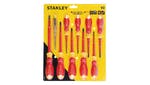 Stanley Tools FatMax® VDE Insulated Screwdriver Set, 10 Piece SL/PH/PZ/Tester