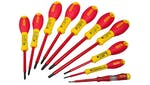 Image of Stanley Tools FatMax® VDE Insulated Screwdriver Set, 10 Piece SL/PZ